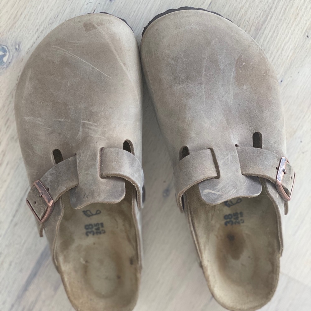 Birkenstock Clog Boston Habana Oiled Leather